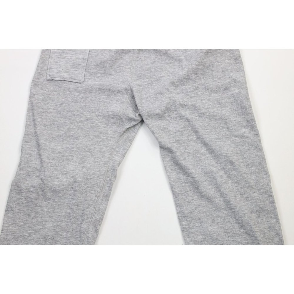 Vintage 70s Streetwear Mens Large Blank Gusseted Triblend Sweatpants Joggers USA - Picture 14 of 15